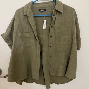 Madewell Lightspun Beachside Shirt